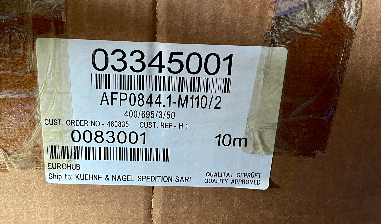 ABS Sulzer AFP 0844.1 M110/2 Submersible Waste High Head Pump 400v 11kw DN80 #3475 VAT