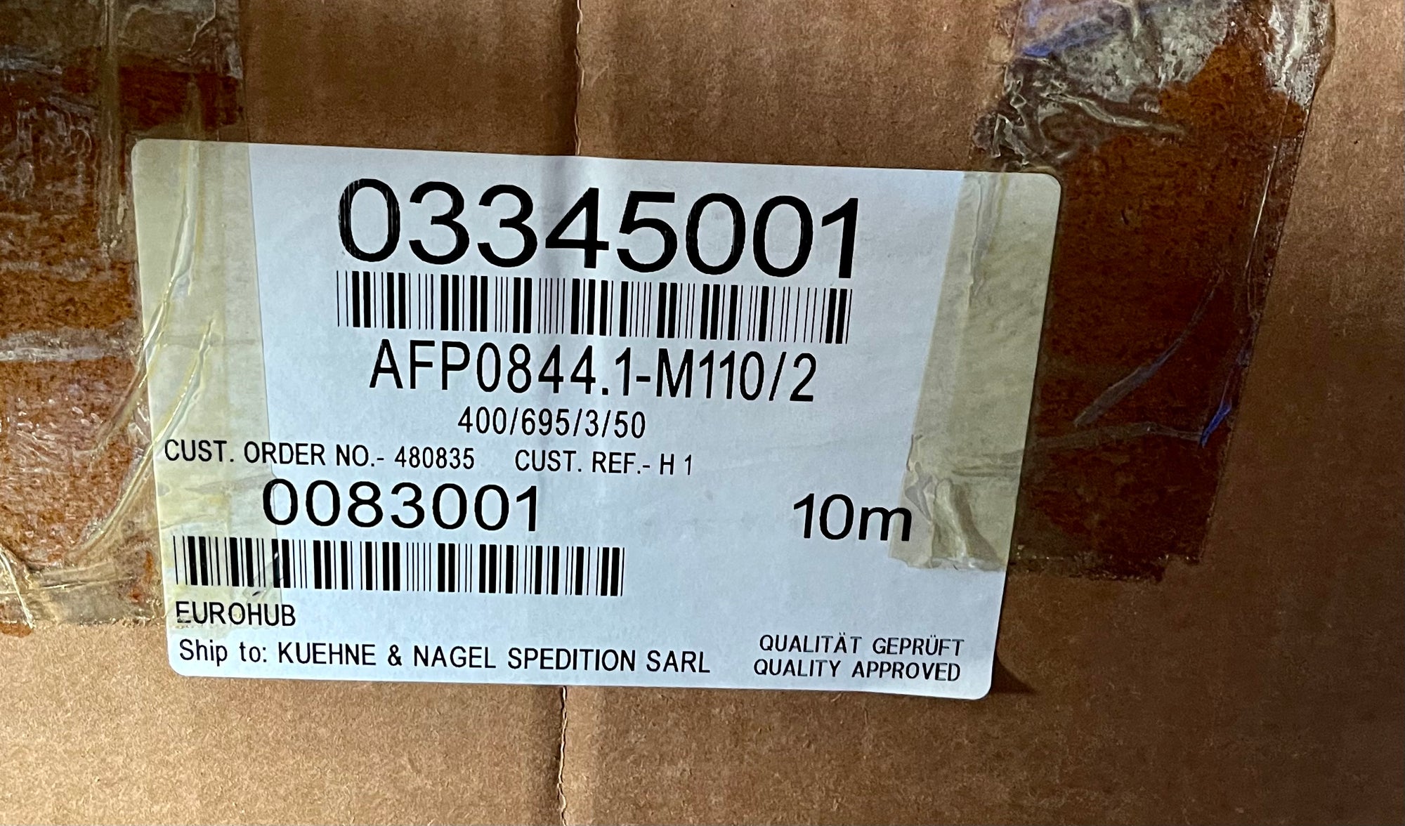 ABS Sulzer AFP 0844.1 M110/2 Submersible Waste High Head Pump 400v 11kw DN80 #3475 VAT