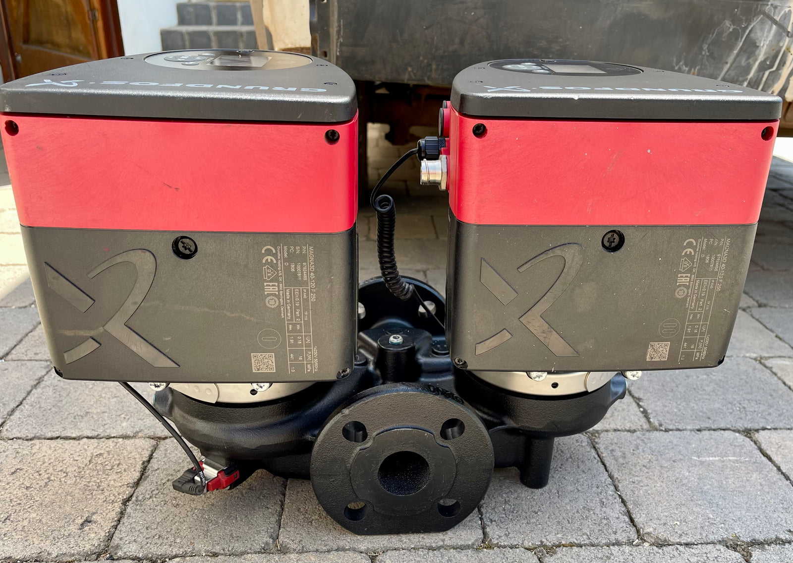 Grundfos Magna3 D 40-120F 97924465 250mm Twin-Head Flanged Circulating Pump #3068/4002 USED