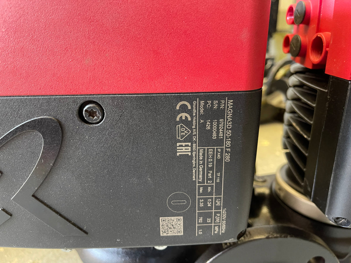 Grundfos Magna3D 50-180 F circulator Pump USED 97924481 240v #2625