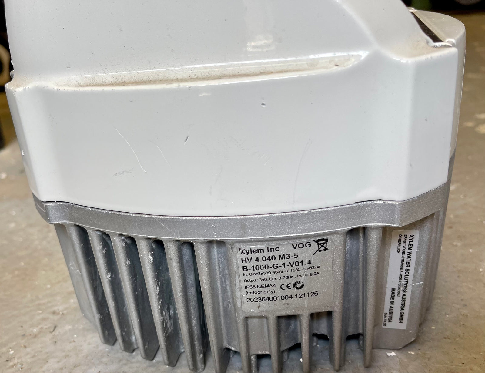 Xylem Hydrovar Inverter Control Unit HV 4.040 M3-5 B-1000-G-1-V0.14 Master 4kW 415v #3595 USED