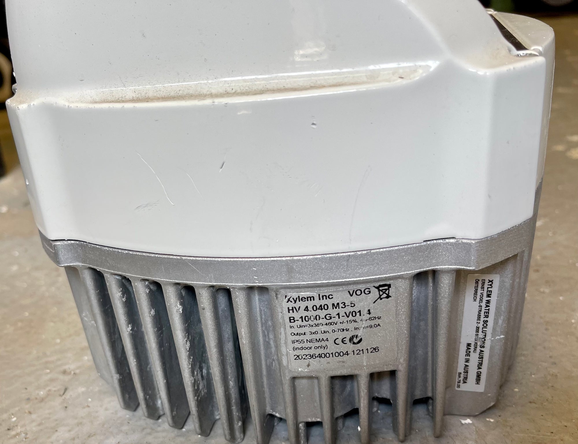 Xylem Hydrovar Inverter Control Unit HV 4.040 M3-5 B-1000-G-1-V0.14 Master 4kW 415v #3595 USED