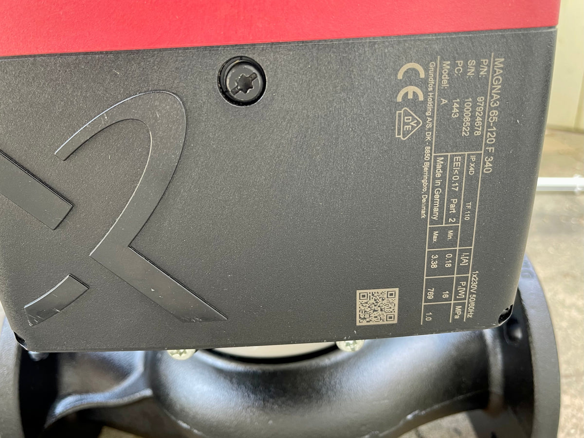 MAGNA3 65-120F 97924678 (340) Variable Speed Pump Circulator 240V #3576