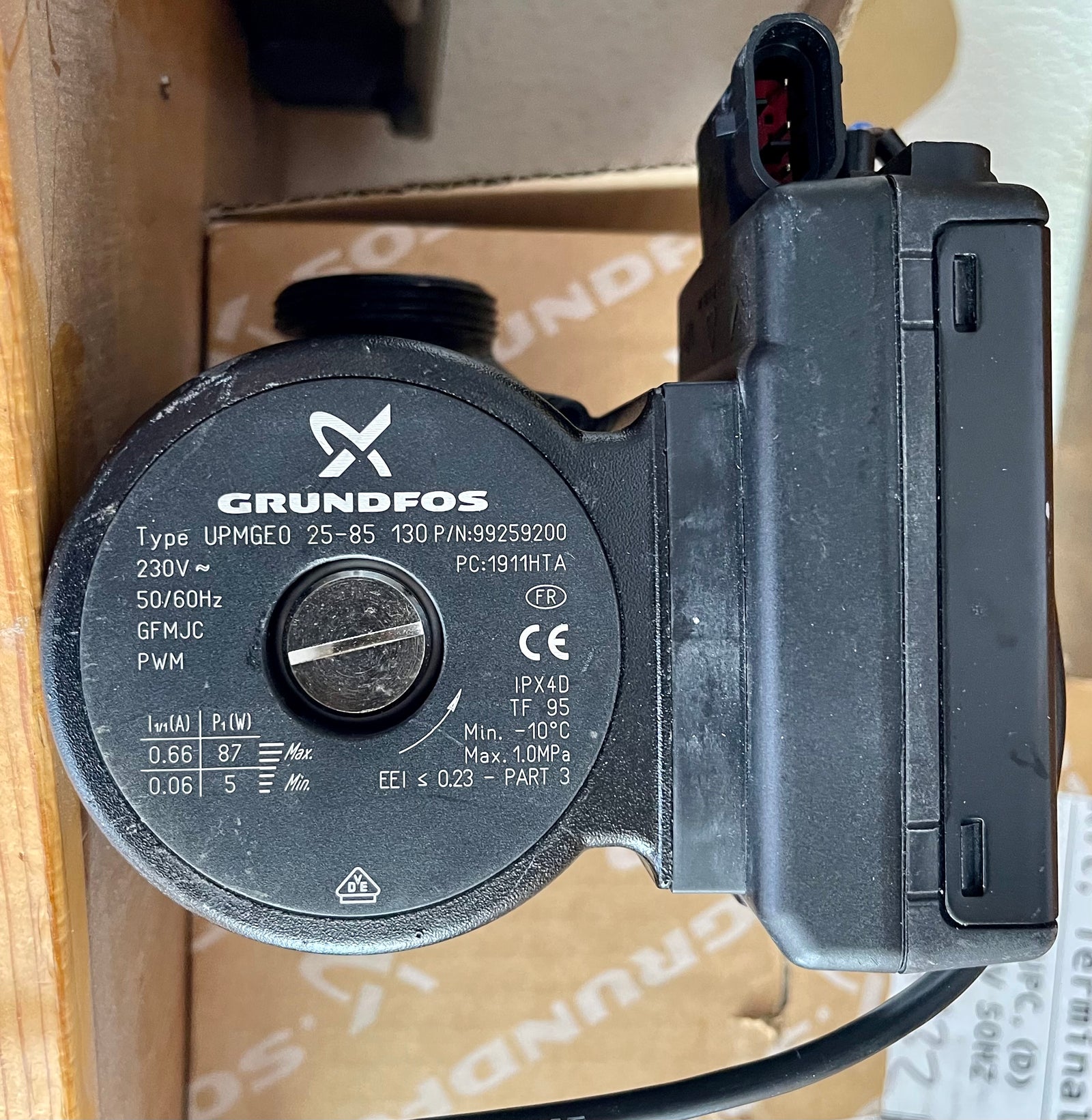 Grundfos UPMGEO 25-85 130 230V 99259200 #3610
