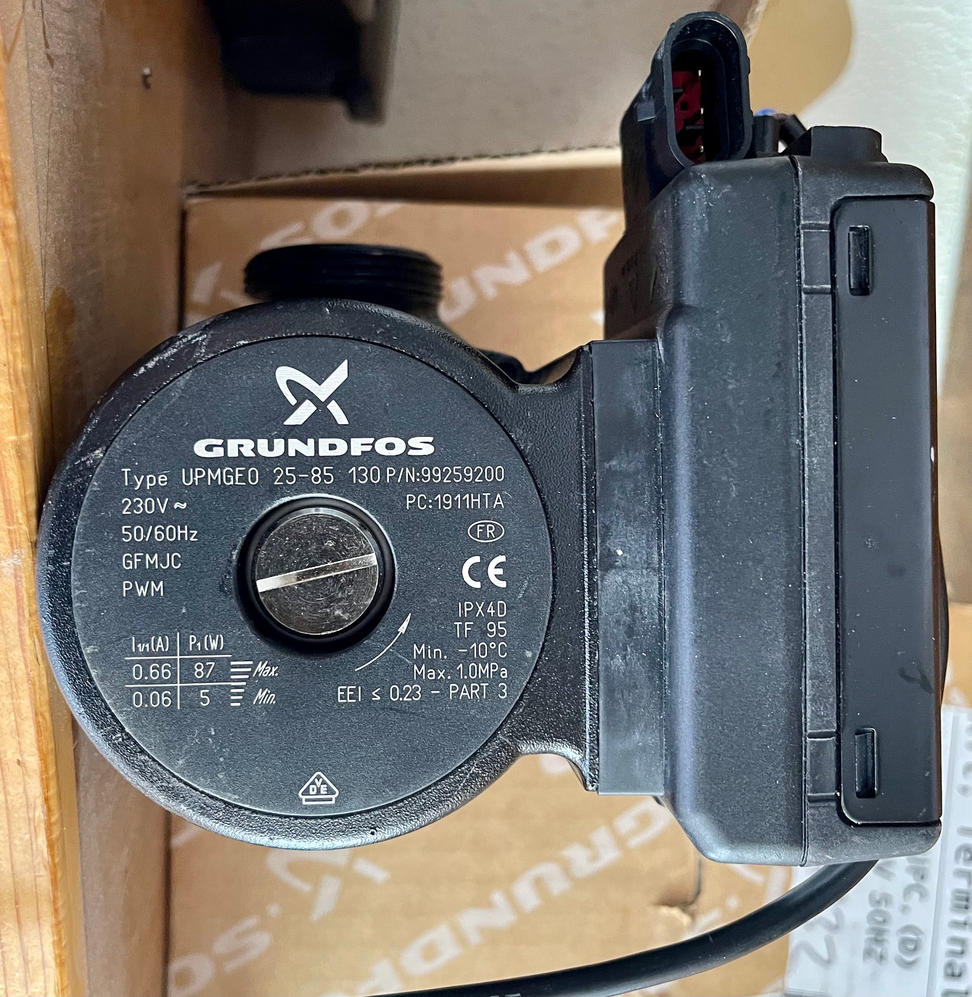 Grundfos UPMGEO 25-85 130 230V 99259200 #3610