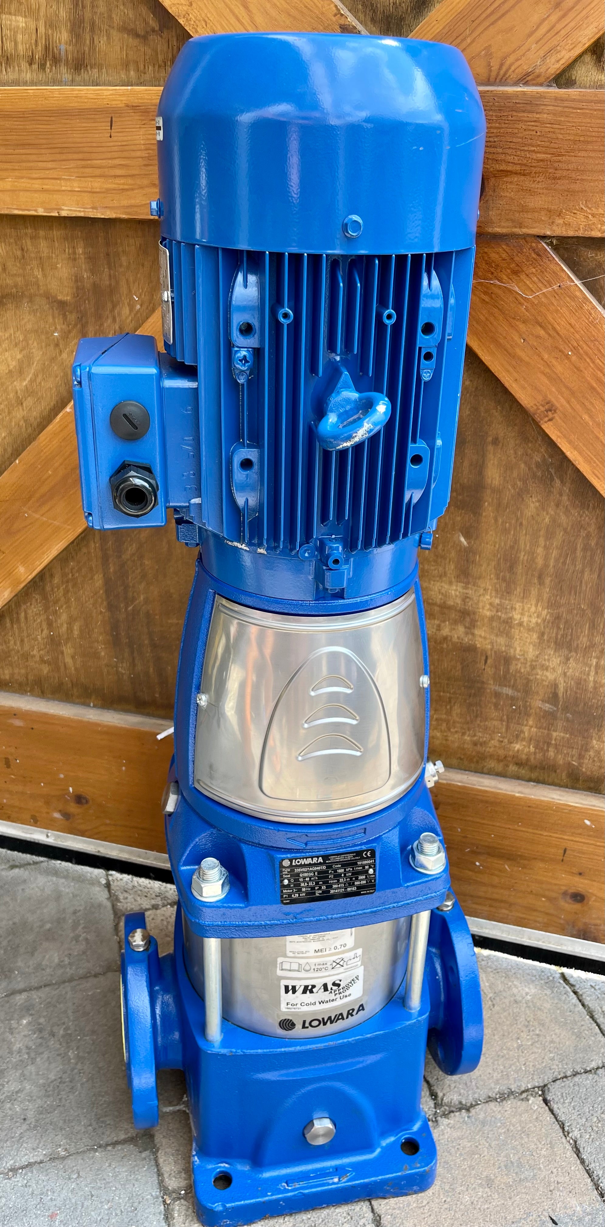 Lowara 33SV02/1 AG040T/D Vertical Multistage Pump 4kW 101680041 #3632