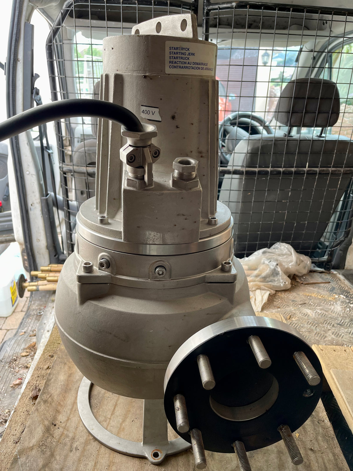 Flygt DP 8056.280 LT 442 Stainless Steel Submersible Pump 7.5kw #3659 VAT