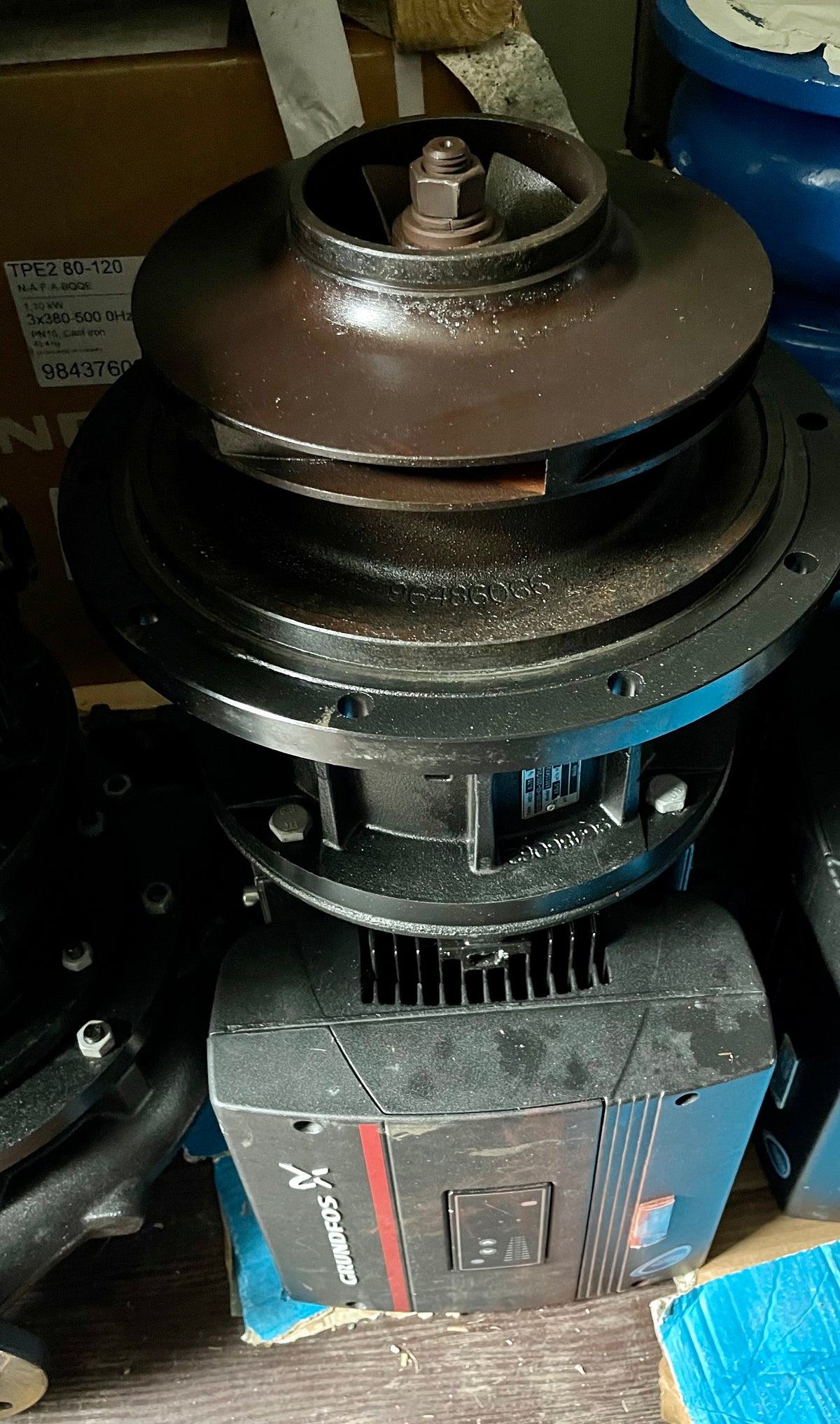 Grundfos NBGE 100-65-250/254 A F2 A BAQE End Suction Pump Dn100 95106825 5.5kW #3316