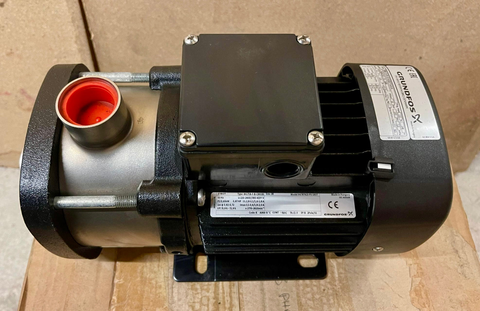 Grundfos CM 5-3 A R I E AQQE F A A N Horizontal Multistage Pump 415v 96961057 #4992
