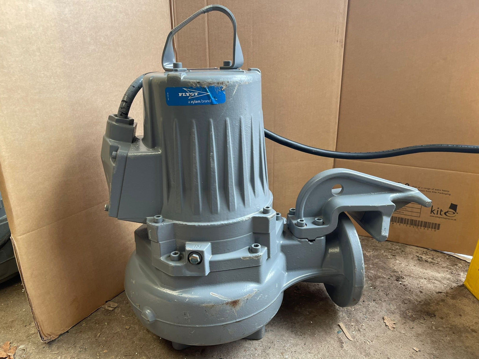 Flygt NP 3127.161 MT 437 5.9kw 415v Submersible Waste Pump #4853