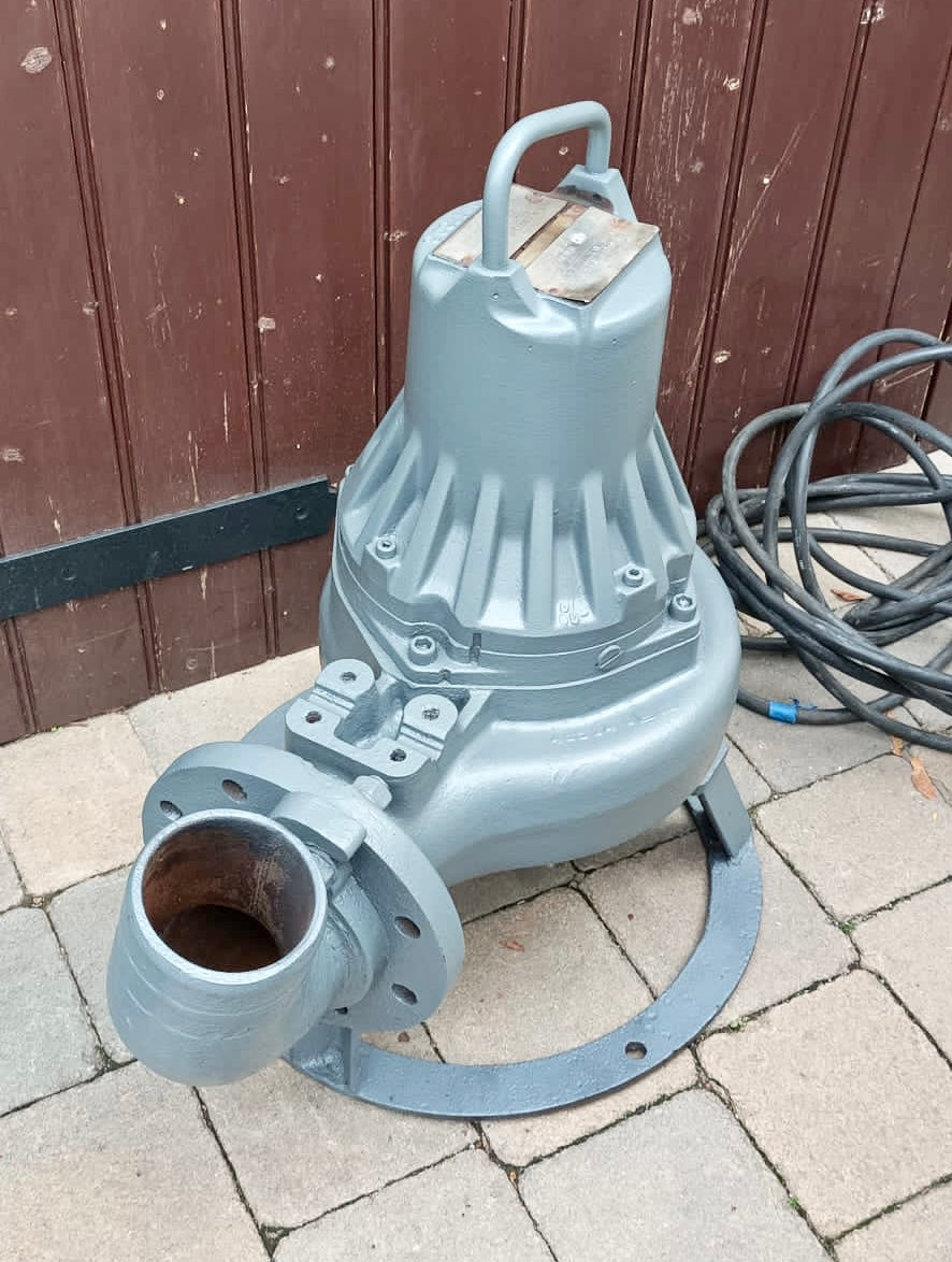 Flygt FS 3085.181 LT 490 2KW 3PH Submersible Sludge Chopper Pump DN80 #3838 USED