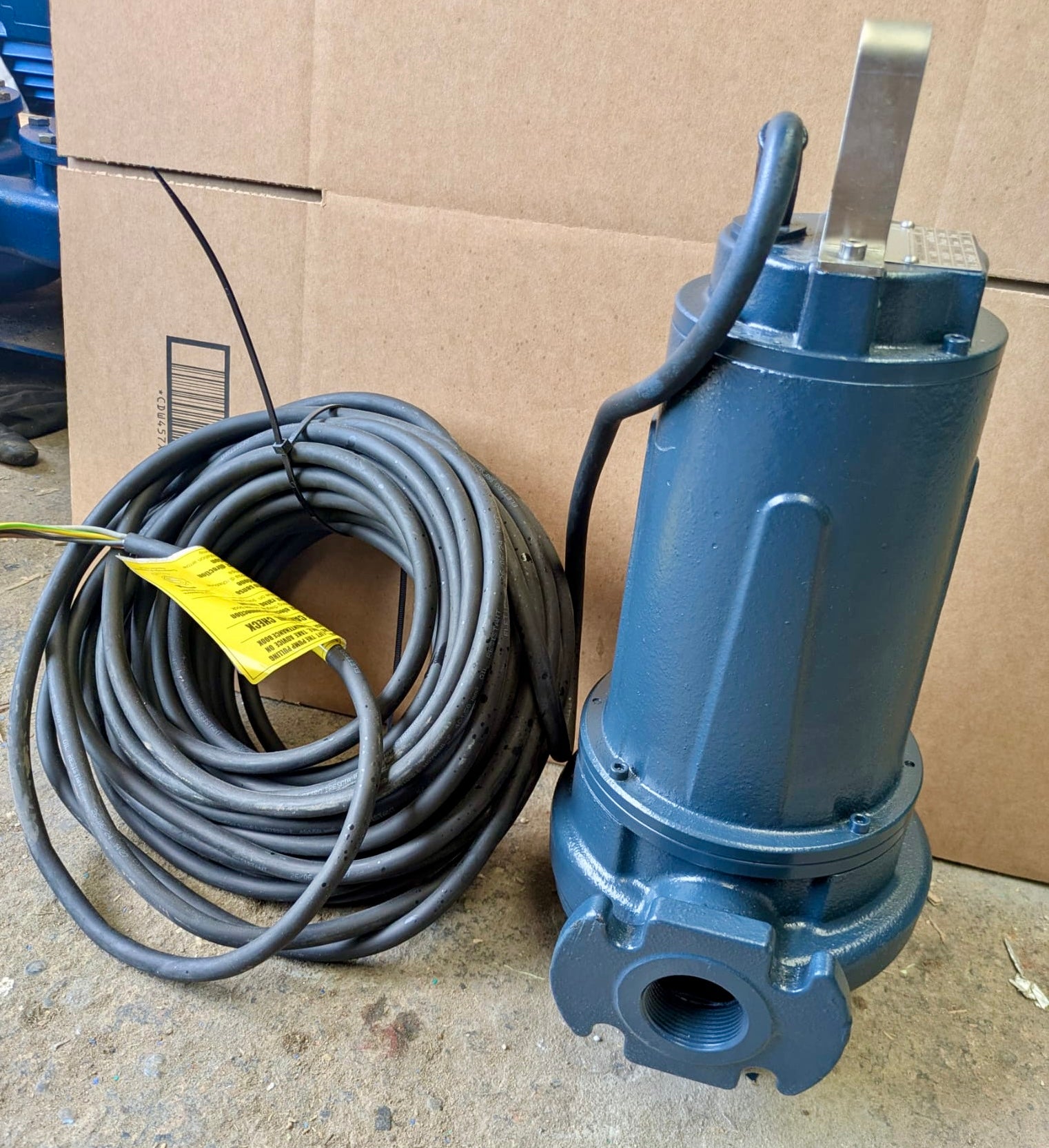 Pompe Rotomec Divorex D 3211 0.9KW 415v Submersible Grinder Pump DN32 #4811