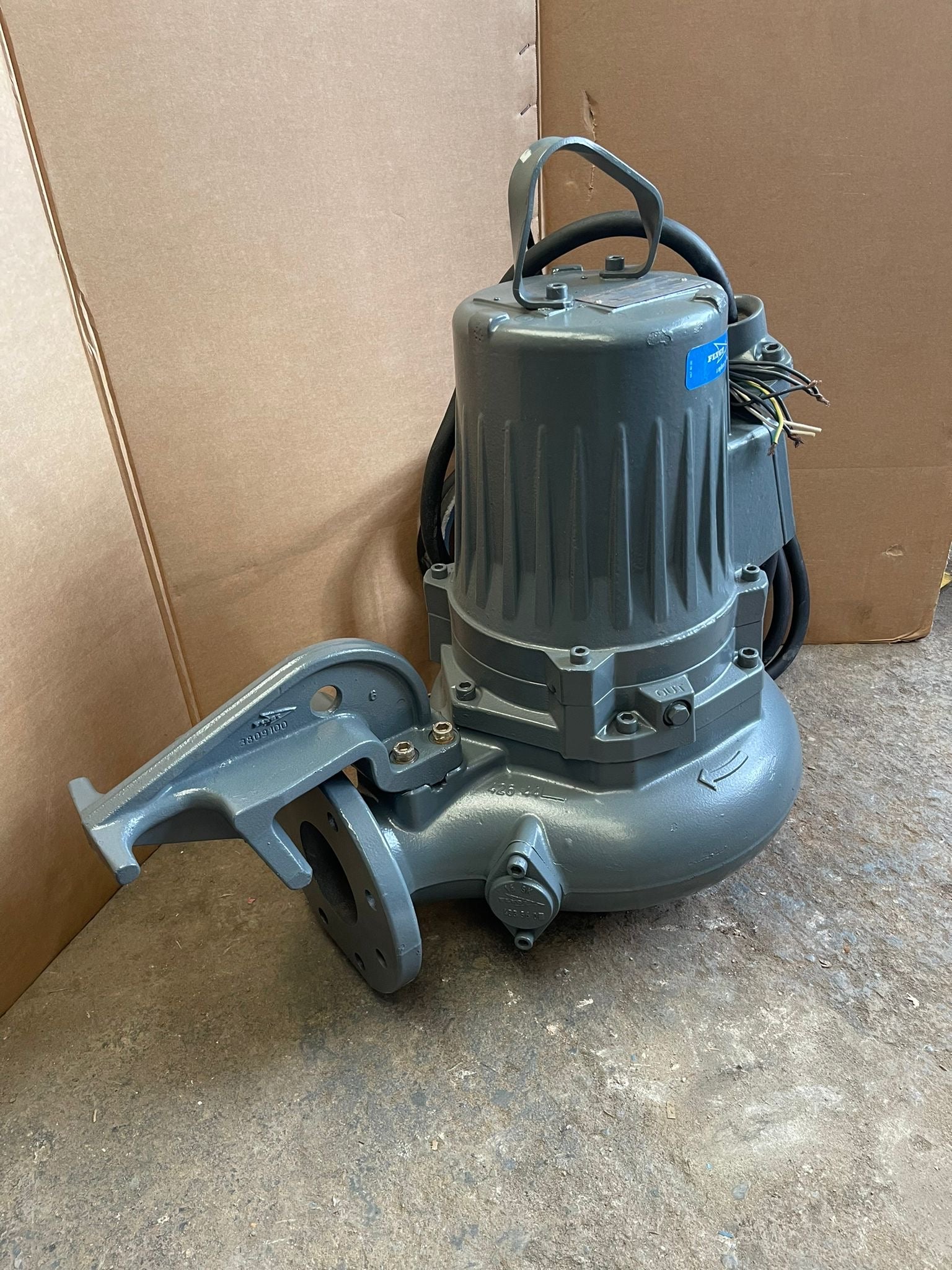 Flygt NP 3127.161 MT 437 5.9kw 415v Submersible Waste Pump #4908 USED
