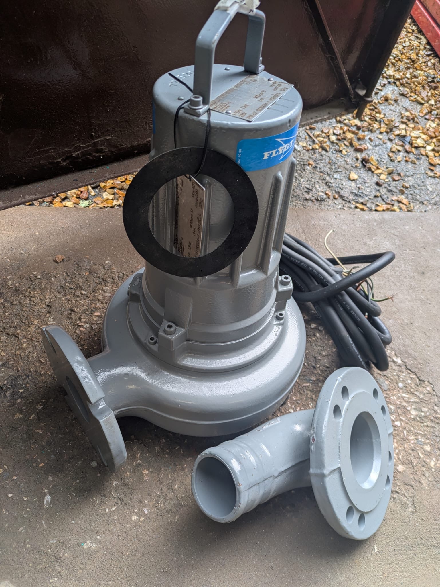 Flygt DF 3068.180 MT 472 1.3KW 240v Submersible Vortex Pump 1.3kW DN65 #4781