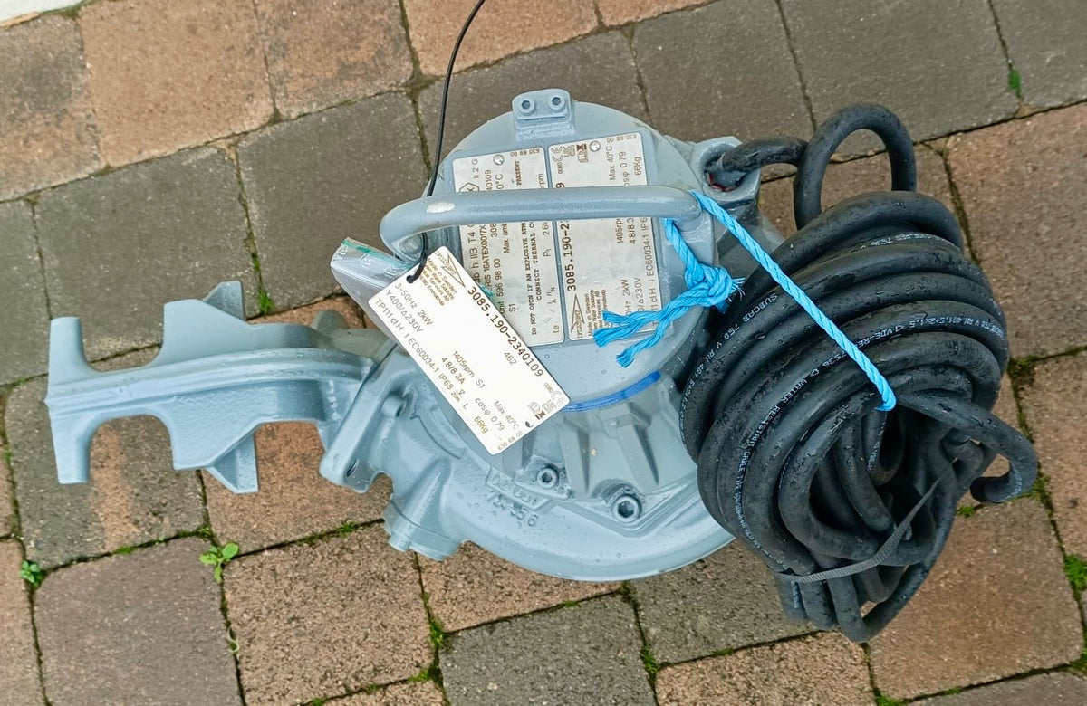 Flygt NP 3085.190 462 MT 2kw 400v submersible waste water pump #4013