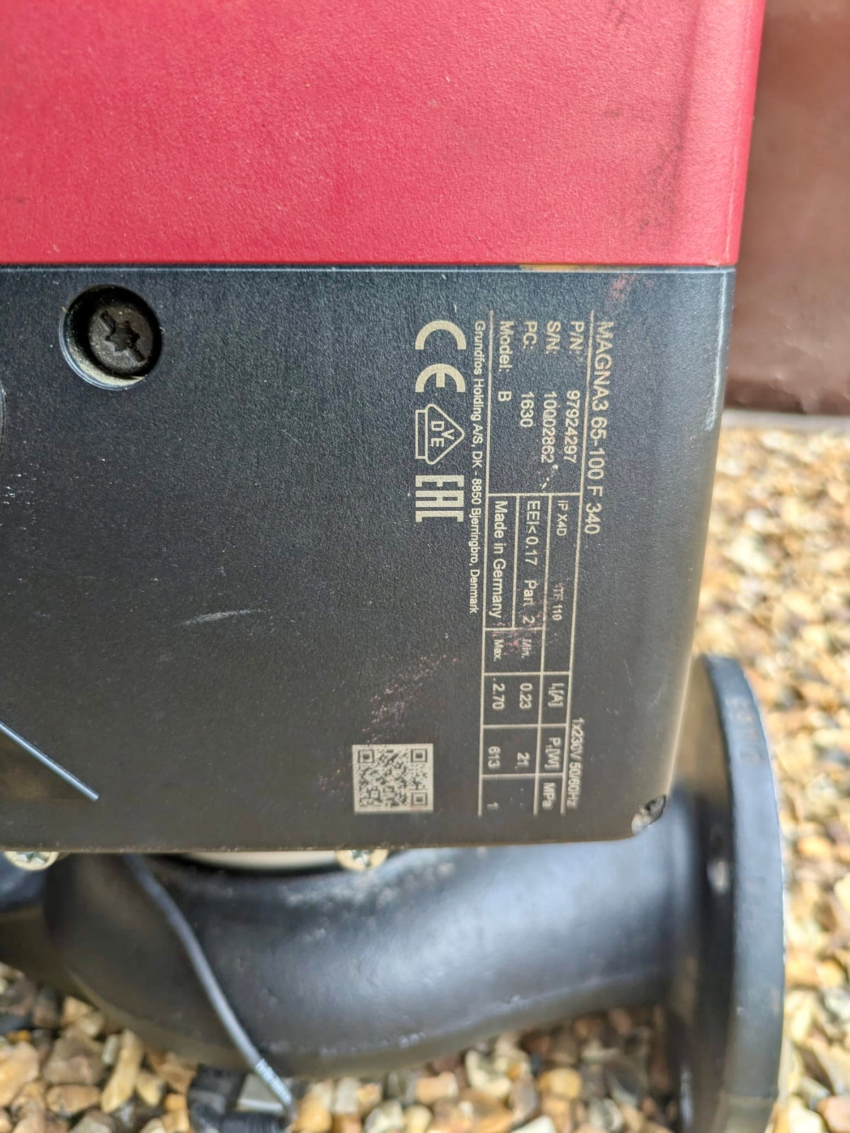 Grundfos Magna3 65-100 F Flanged Pump Heating Circulator 240v Dn65 97924297 #4795 USED