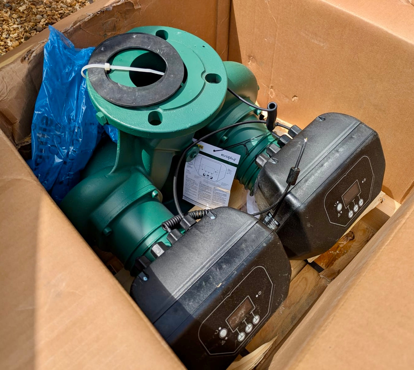DAB Evoplus Twin D 120/360.80 M – 60151025 240V Circulator Pump DN80 #4670