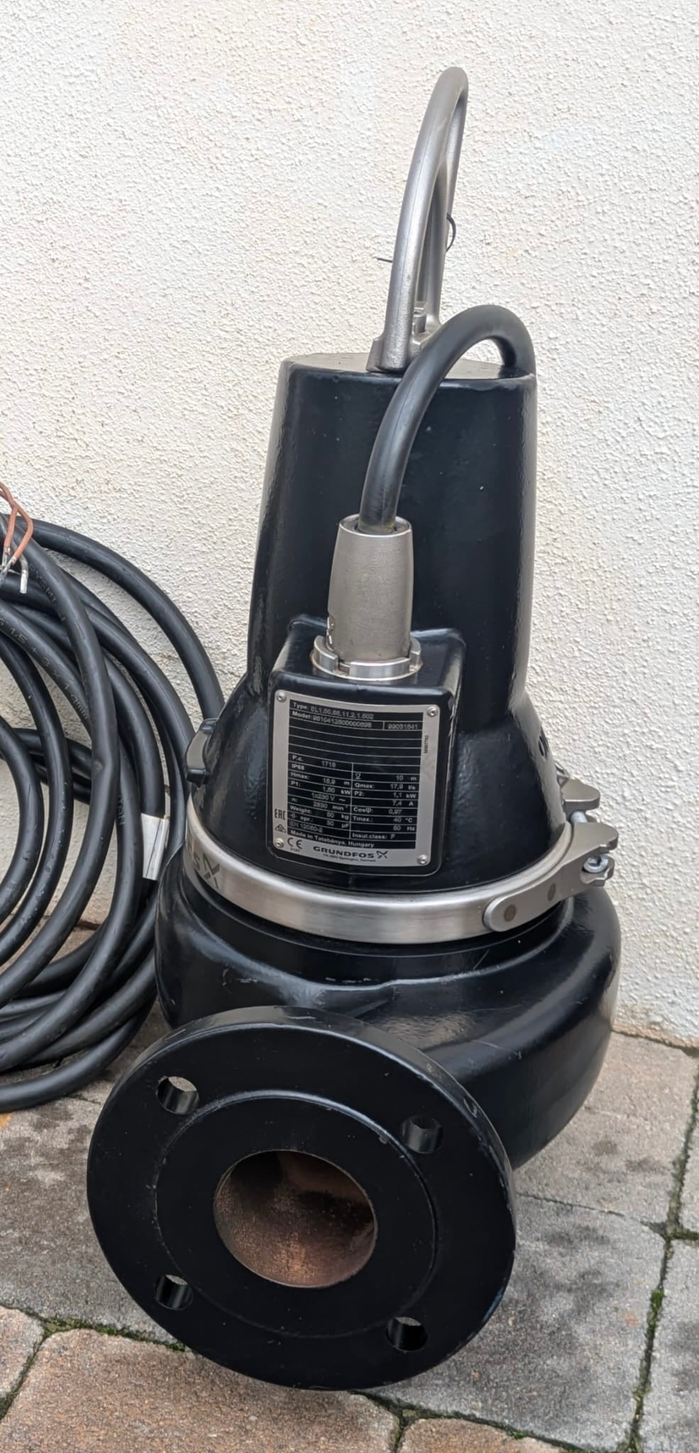 Grundfos SL1.50.65.11.2.1.502 96104125 1.1 kW 240v Submersible Waste Pump Dn65 #4504