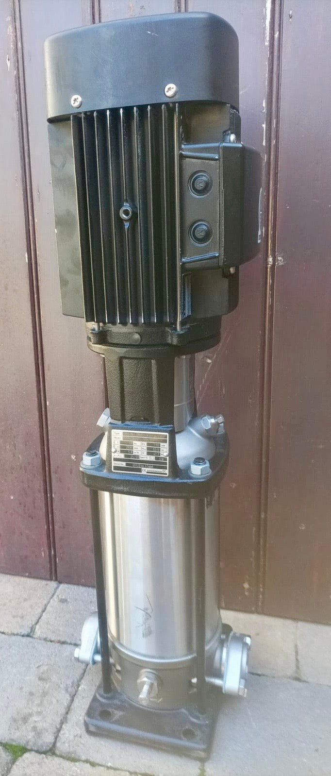 Grundfos CRI 5-9 A CA I V HQQV 96517126 1.5kW 415v Vertical Multistage Pump #4362 Used