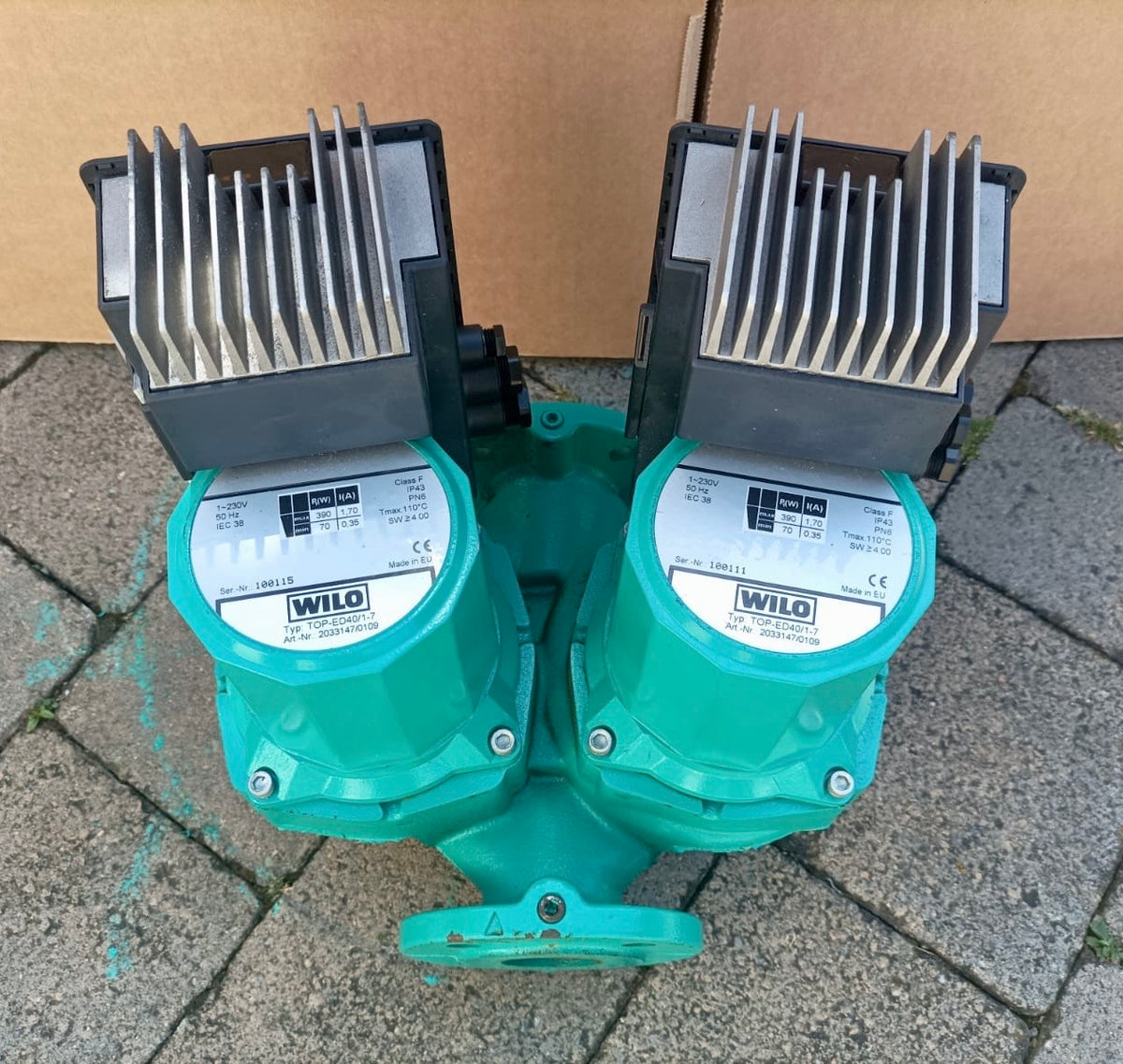 Wilo TOP ED 40/1-7 Circulating Pump 2033147 230v #4245