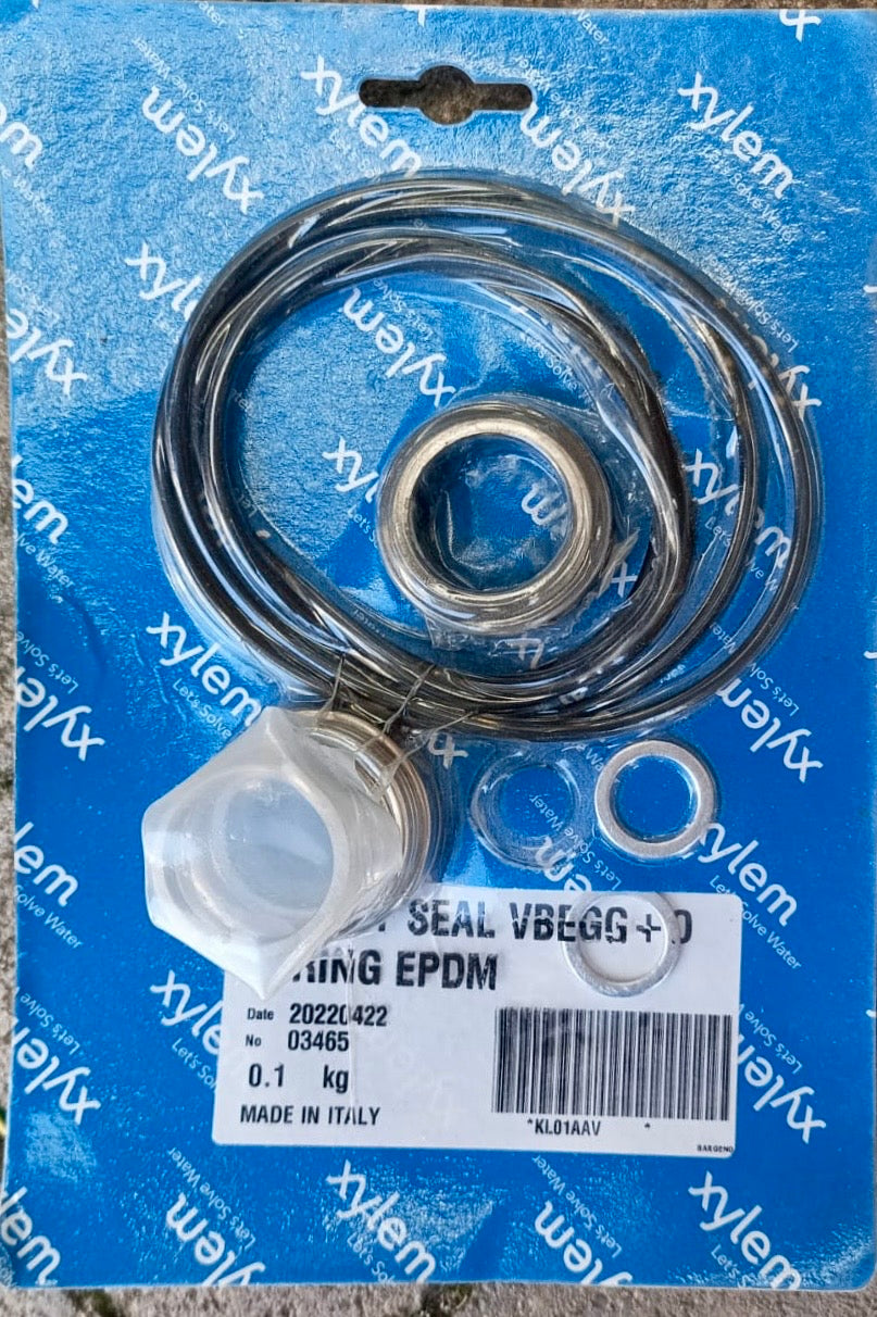 XYLEM LOWARA Mechanical Seal & O-Ring Kit FHE FHS FCE FCTE Carbon/Ceramic/EPDM 28mm KL01AAV VBEGG #4252