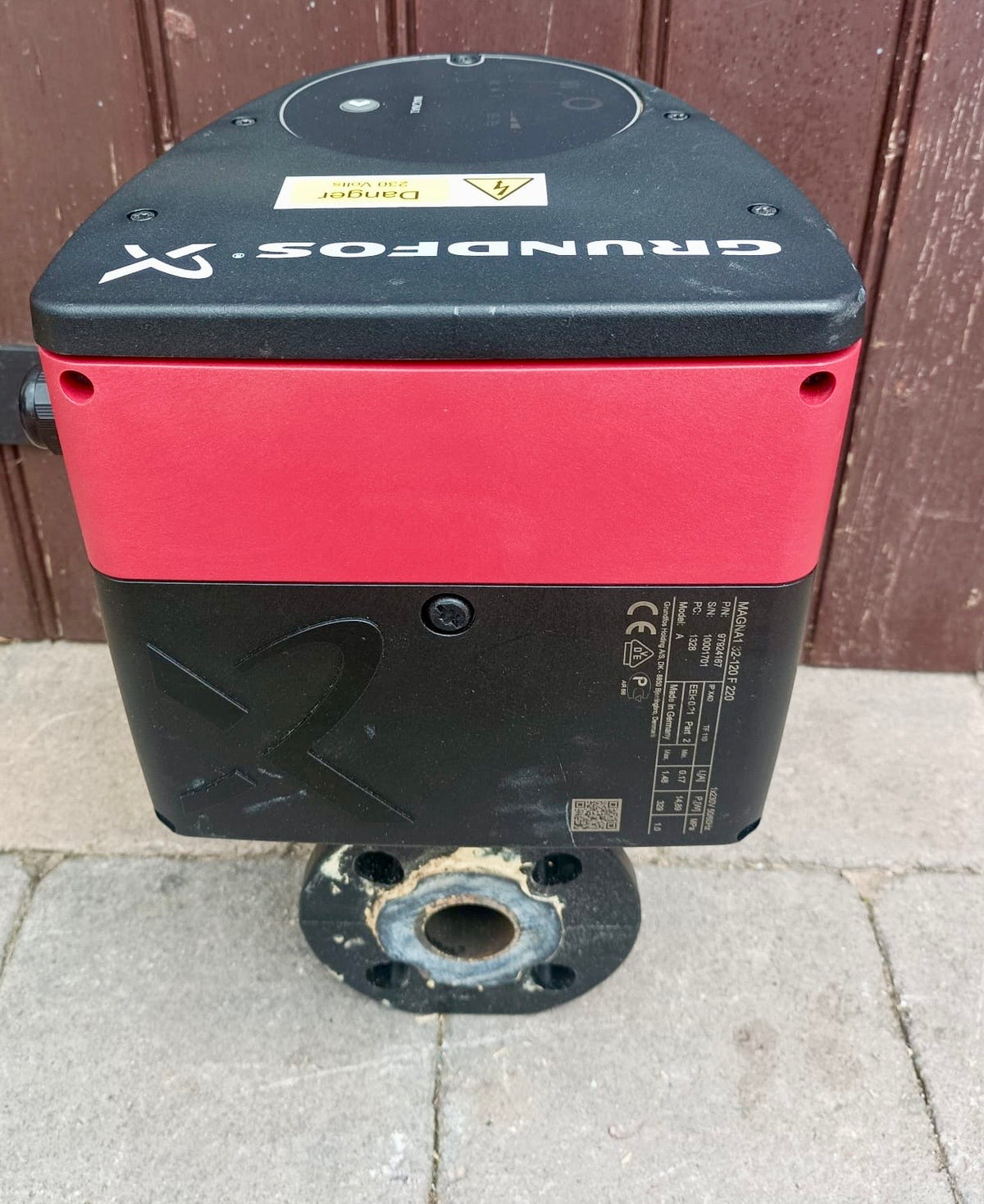 Grundfos Magna1 32-120F 1PH Flanged Pump Heating Circulator 240v 97924167 #4189 USED