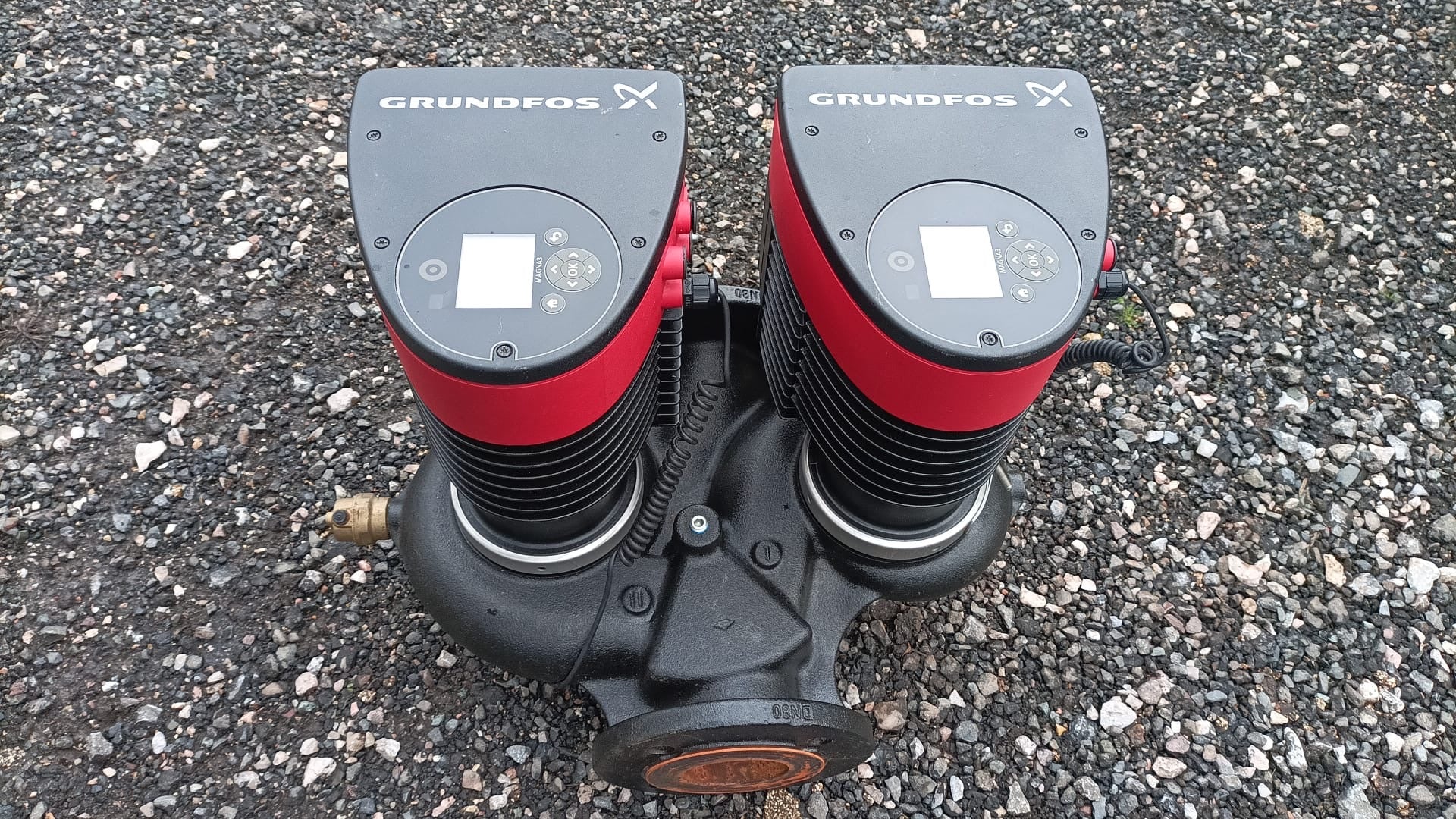 Grundfos Magna3 D 80-120 F 97924505 360 Twin-Head Flanged Circulating Pump #3601 USED
