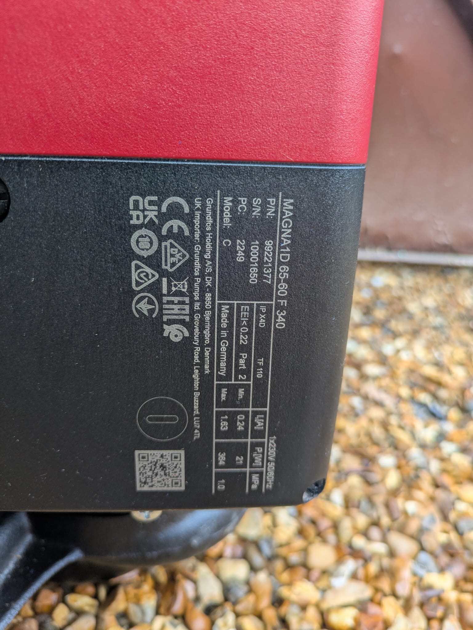 Grundfos Magna1D 65-60 F 340 Circulator Pump 99221377 Model C #4780 USED