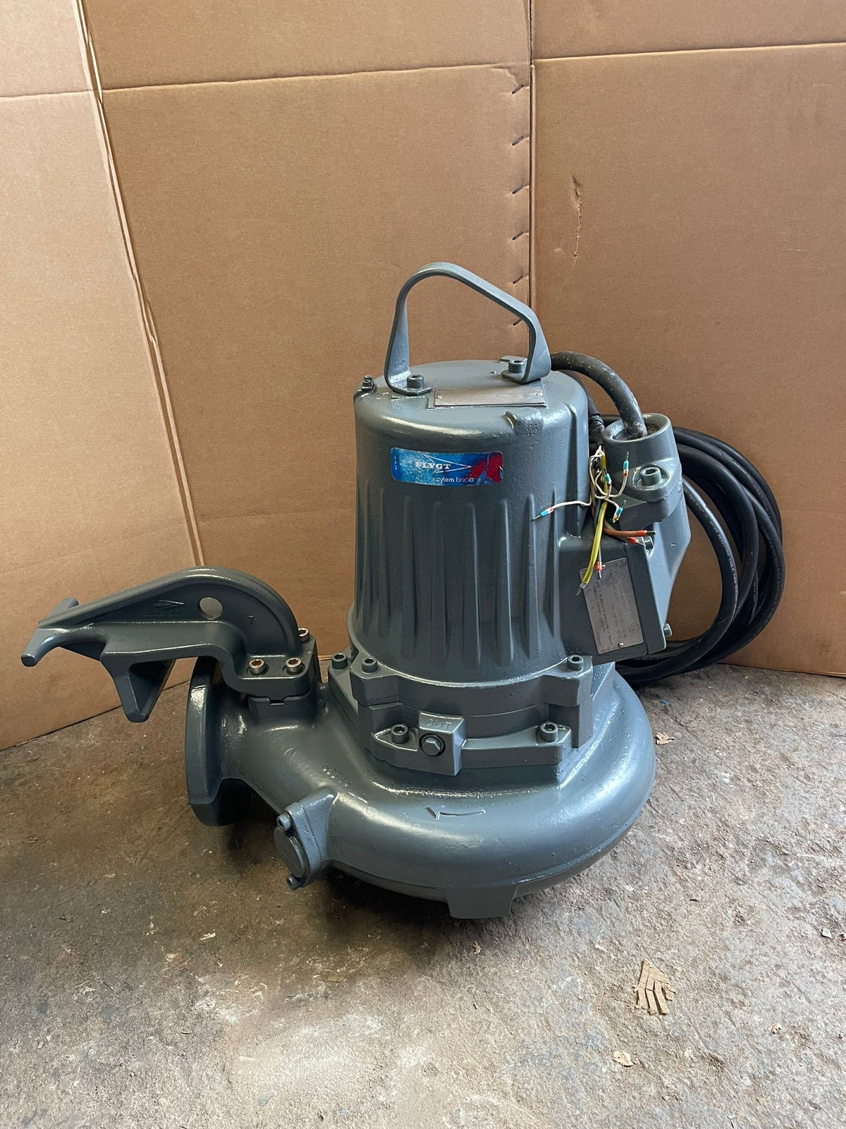 Flygt NP 3127.191 HT 487 5.9kw 415v Submersible Waste Pump #4907 USED