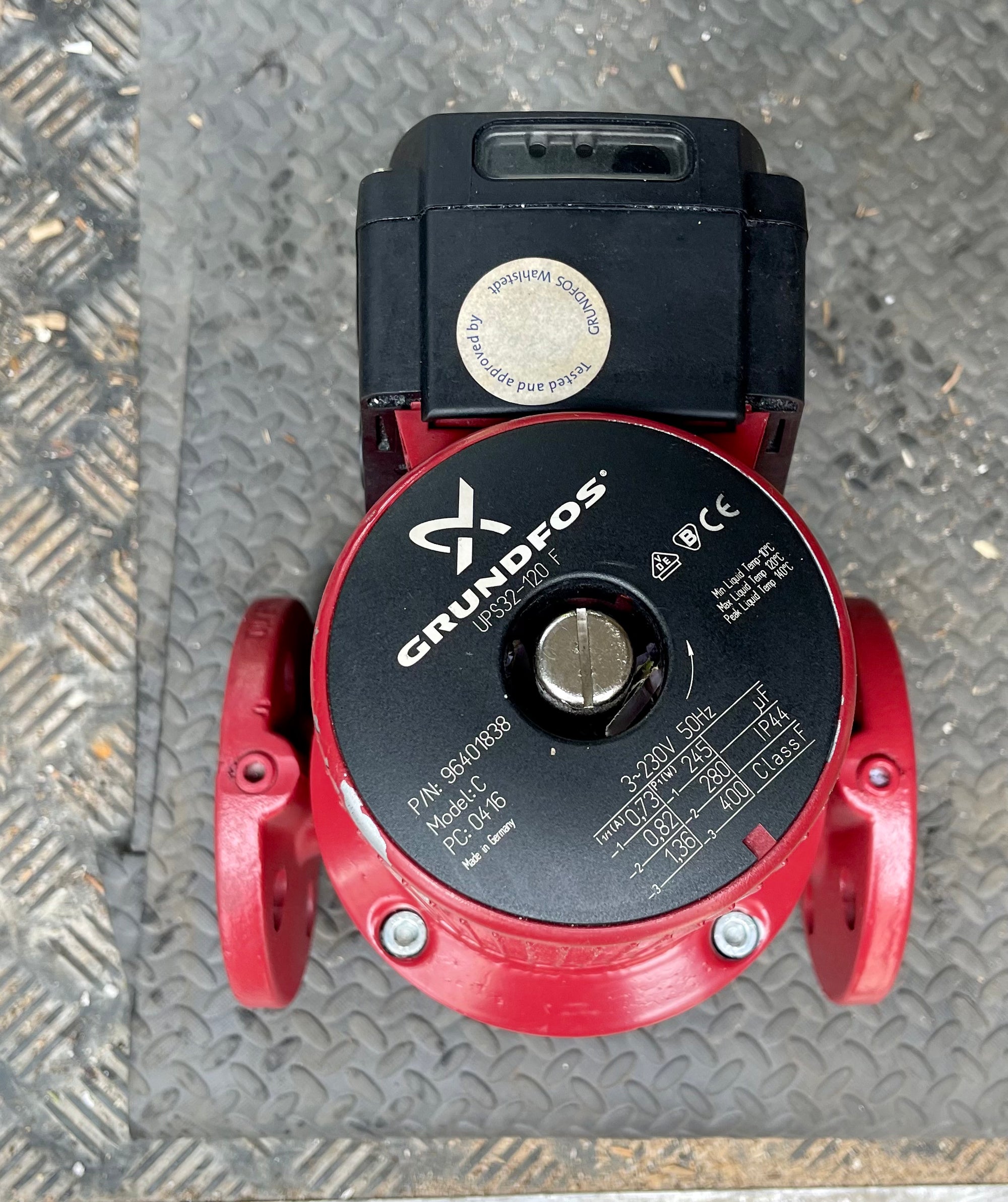 Grundfos UPS 32-120 F 3x230v Circulator Pump 96401838 #3613