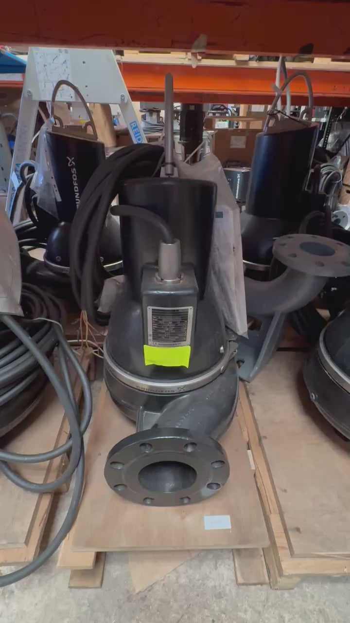 Grundfos SL1.80.100.22.4.50D.C 98624695 2.2 kW 415v Submersible Waste Pump Dn100 #4452