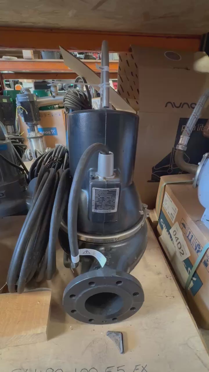 Grundfos SL1.80.100.55.EX.4.51D.C.Z 98808534 5.5 kW 415v Submersible Waste Pump Dn100 #4451