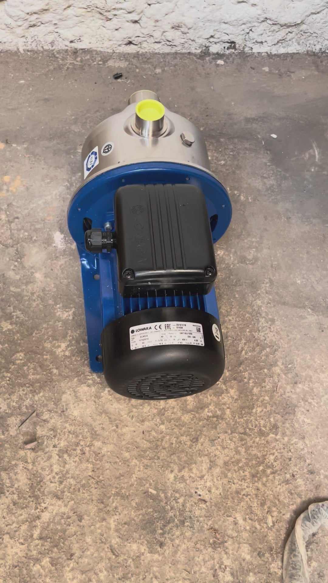 Lowara BGM5/A Self Priming Pump 107320010 0.55kW 240v #4733