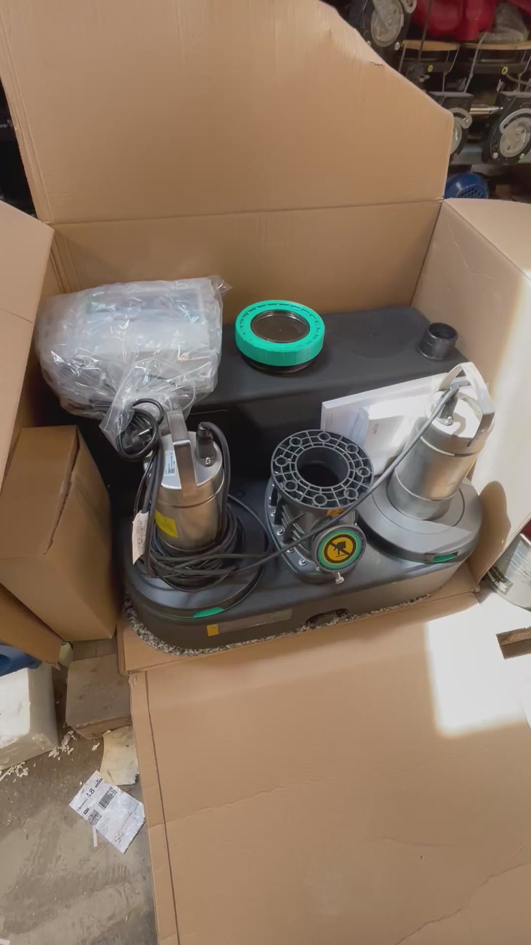 Wilo  DrainLift SANI-L.12/M523/1-EF 6098840 DN80 Sewage Lifting Station Pump 3kW 240v #4712