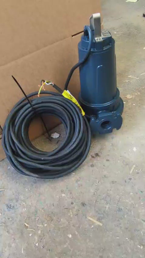 Pompe Rotomec Divorex D 3211 0.9KW 415v Submersible Grinder Pump DN32 #4811