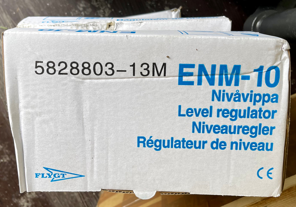 Xylem Flygt ENM-10 Cable Mount Polypropylene Float Switch 13M #3046