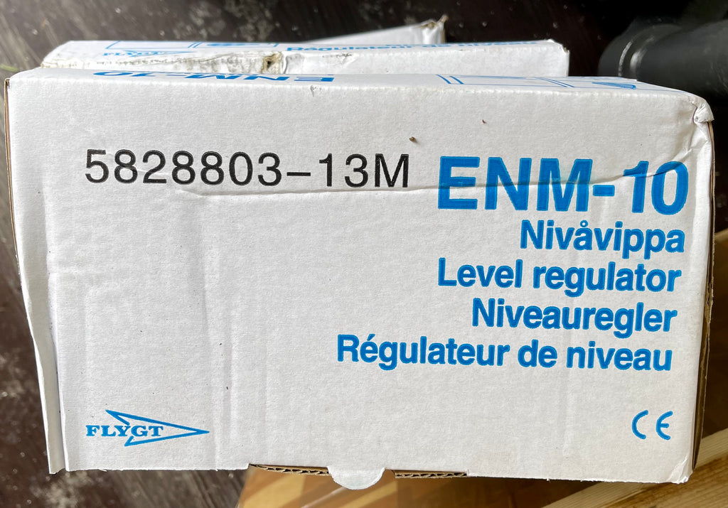 Xylem Flygt ENM-10 Cable Mount Polypropylene Float Switch 13M #3046 ...