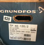 Grundfos TP 40 120/2 A F A BUBE 0.37kW Single Stage Single Head In Line Pump 415v 96401973 #820