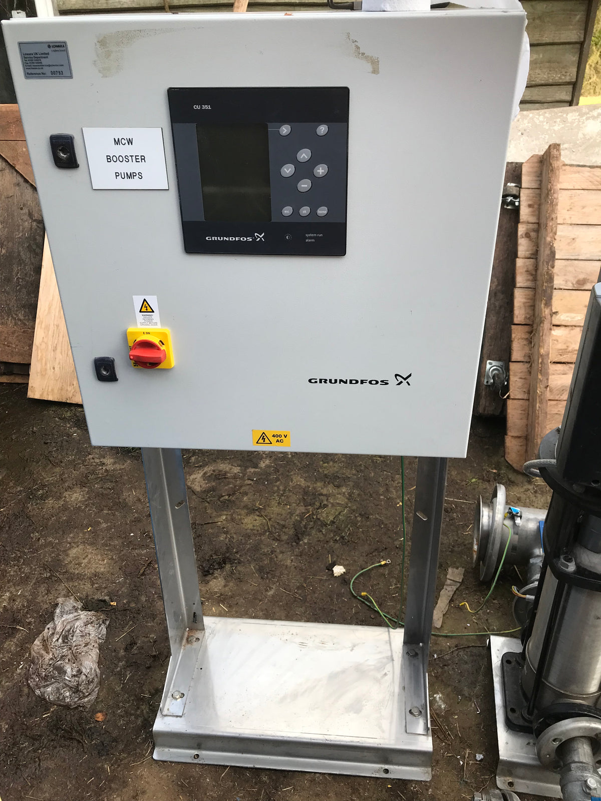 Grundfos Hydro MPC E 5 CRIE 15-7 Pump Booster Set 95011374 #756