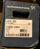 Grundfos CH4-30 A-A-CVBV Horizontal Multistage Pump 44A52103 240v #2170