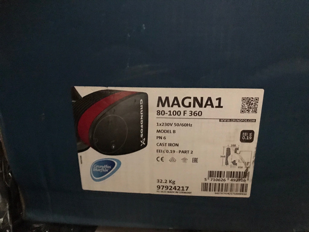 Grundfos Magna1 80-100 F 97924217 360mm Circulating Pump #1630