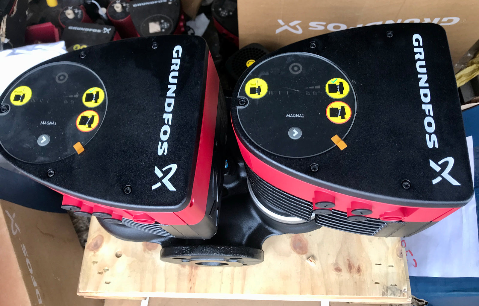 Grundfos Magna1 D 50-150 F 99221343 280 Twin-Head Flanged Circulating Pump #2018