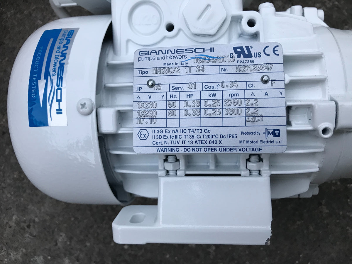 Jabsco Xylem Gianneschi AQM2-230 water pressure system booster pump #1044