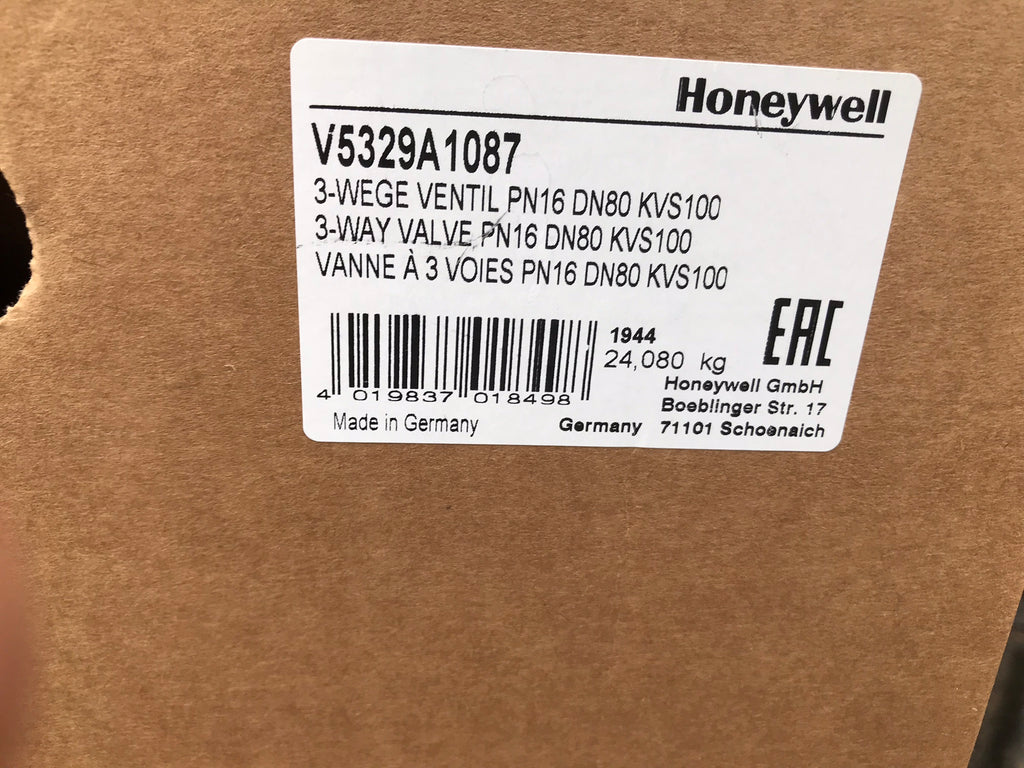 Honeywell V5329a1087 Flanged Linear Valve 3 Port 80mm KVS100 #1853