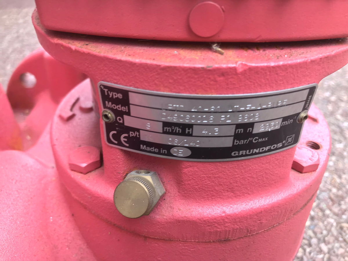 Grundfos UPTD 40-60 circulator Pump 49060016 240v #2629