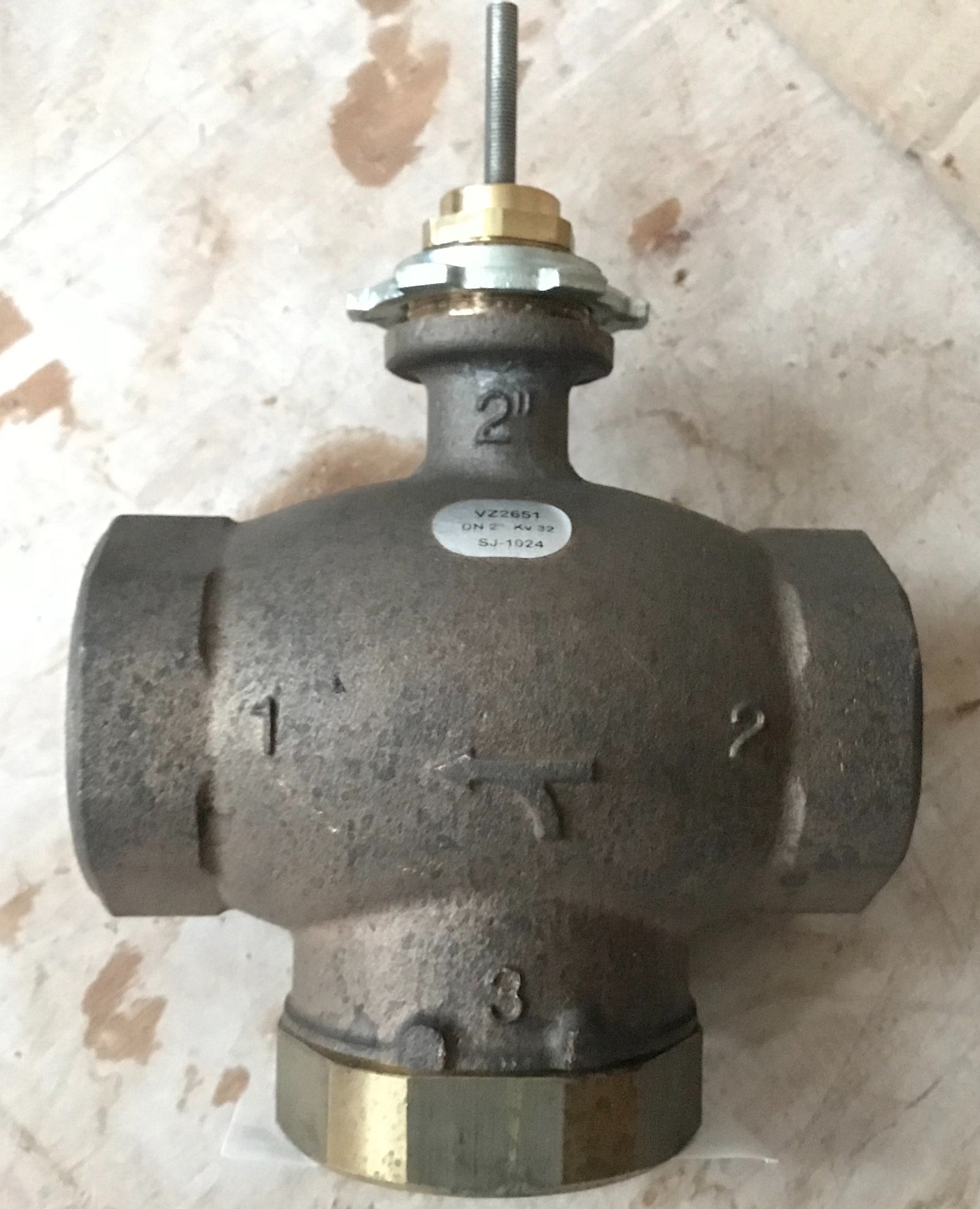 Satchwell Schneider VZ 2651 2 Port 2" Valve Bronze #1231