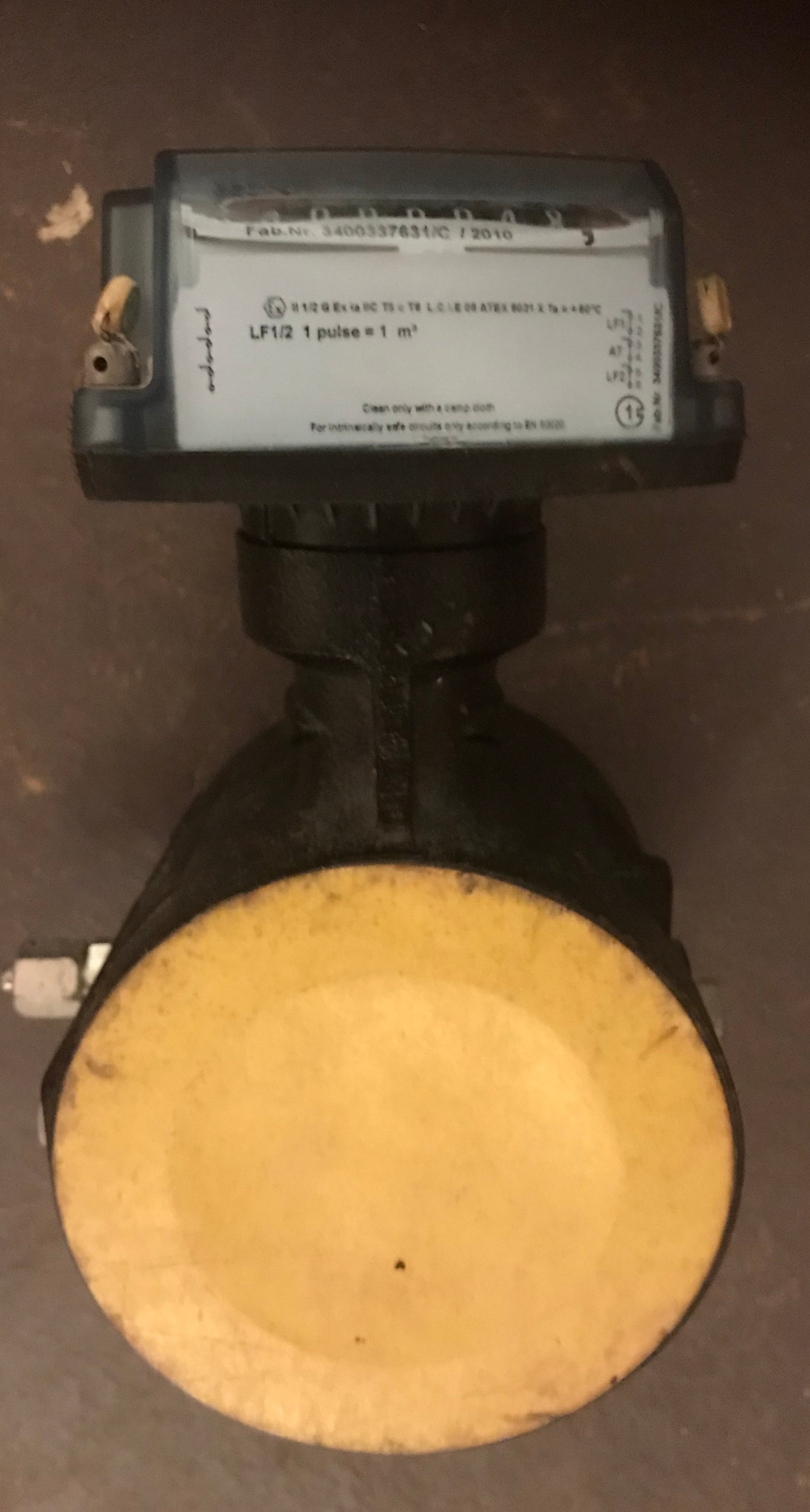 Itron MZ 80 Quantometer DN80 Mechanical Gas Turbine Meter #1158