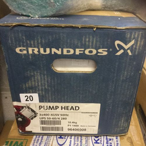 Grundfos UPS/UPSD 50-60/4 Circulator Replacement Pump Head 415V (96406008) #928
