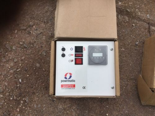 Powrmatic Powrtrol Control Unit Remote Reset Controls Remote Burner Time Clock