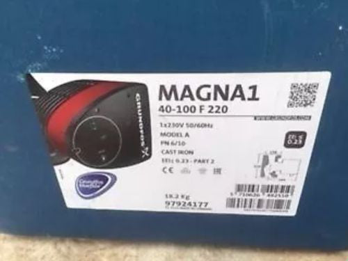 Grundfos Magna1 40-100F 1PH Flanged Pump Heating Circulator 240v 97924177 #762
